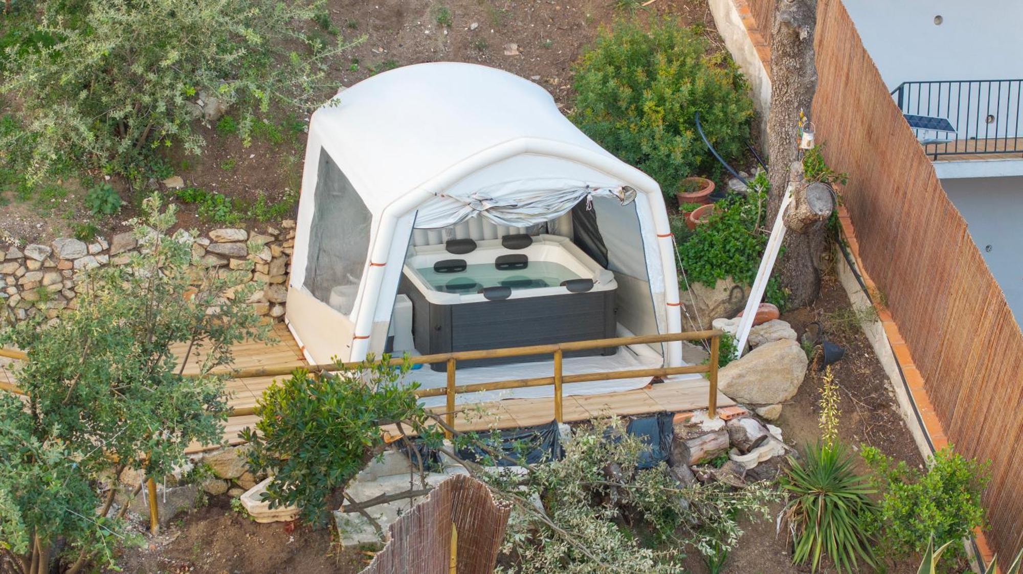 巴达洛纳Aaa View Private Terrace Outdoor Heated Hot Tub Family Fun别墅 外观 照片